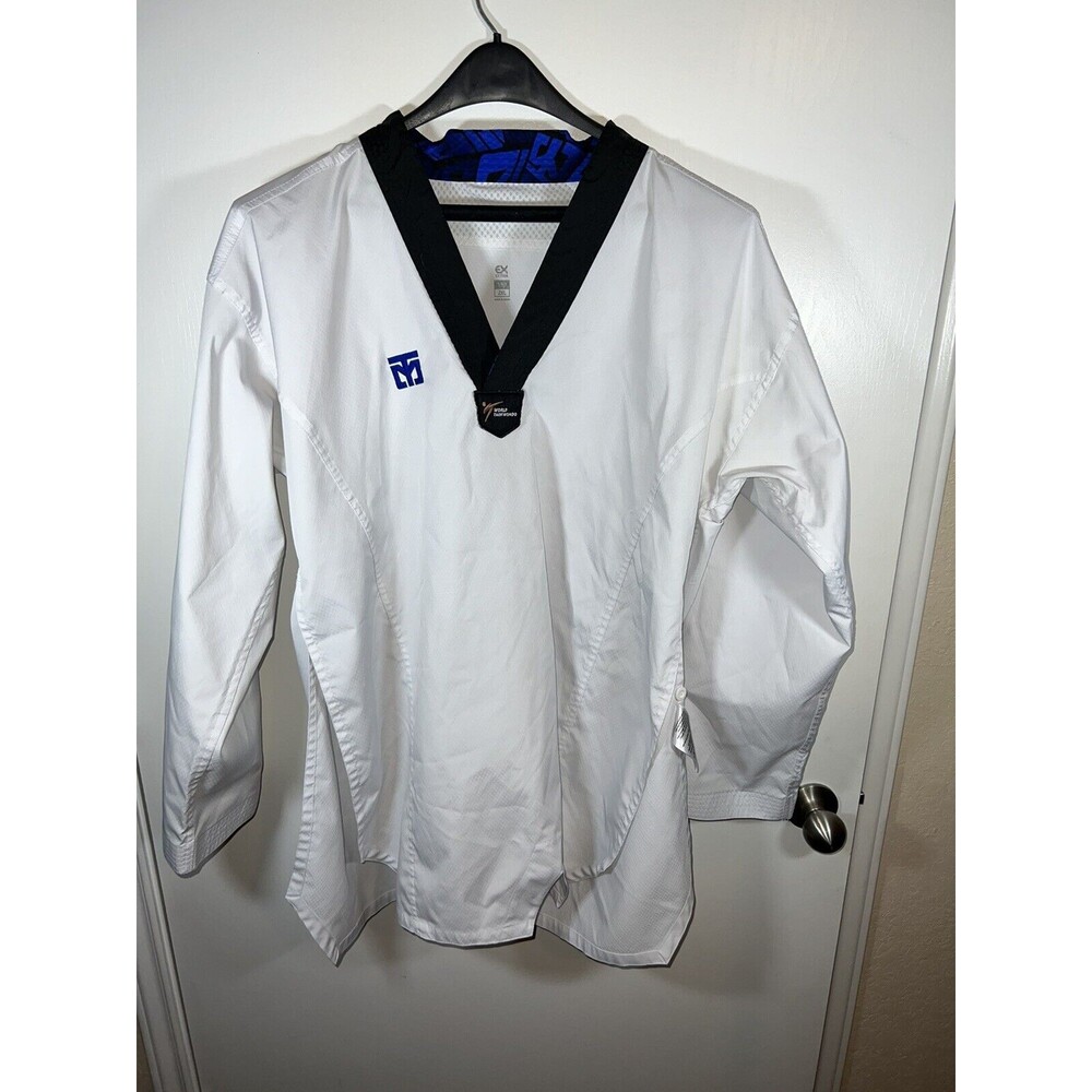 Martial Arts Mooto TaeKwonDo EX Uniform Top 190 2XL White